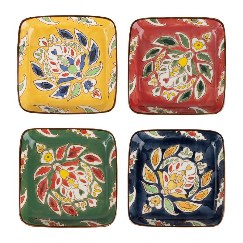 Assiette carree orchila 12x12 de Jardinerie Bordeaux Libourne Gironde dans Coups de coeur