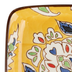 Assiette carree orchila 12x12 de Jardinerie Bordeaux Libourne Gironde dans Coups de coeur