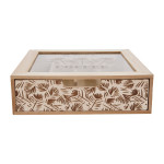 Boite capsule cafe bronze terracotta 24x24 de Jardinerie Bordeaux Libourne Gironde dans Coups de coeur