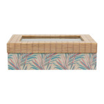 Boite a the 6c tropic'art multicolore 23x16 de Jardinerie Bordeaux Libourne Gironde dans Coups de coeur