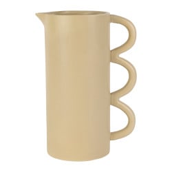 Vase terre boheme sable 19x13 h28 de Jardinerie Bordeaux Libourne Gironde dans Vase