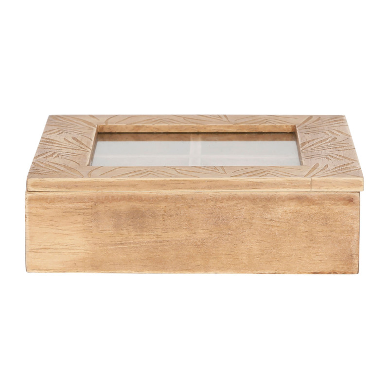 Boite a the terre brulee naturel 20x20 de Jardinerie Bordeaux Libourne Gironde dans Coups de coeur