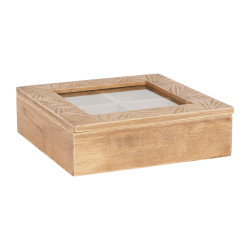 Boite a the terre brulee naturel 20x20 de Jardinerie Bordeaux Libourne Gironde dans Coups de coeur