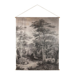 Toile pinaceae gris 120x150cm de Jardinerie Bordeaux Libourne Gironde dans Peintures - Cadres -Toiles - Tableaux