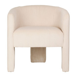 Fauteuil minimal ecru 66x62 h71 de Jardinerie Bordeaux Libourne Gironde dans Chaise, fauteuil et pouf