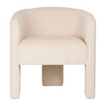 Fauteuil minimal ecru 66x62 h71 de Jardinerie Bordeaux Libourne Gironde dans Chaise, fauteuil et pouf