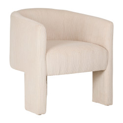 Fauteuil minimal ecru 66x62 h71 de Jardinerie Bordeaux Libourne Gironde dans Chaise, fauteuil et pouf