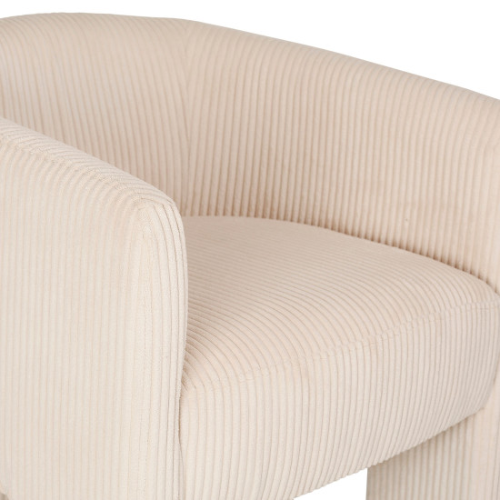 Fauteuil minimal ecru 66x62 h71 de Jardinerie Bordeaux Libourne Gironde dans Chaise, fauteuil et pouf