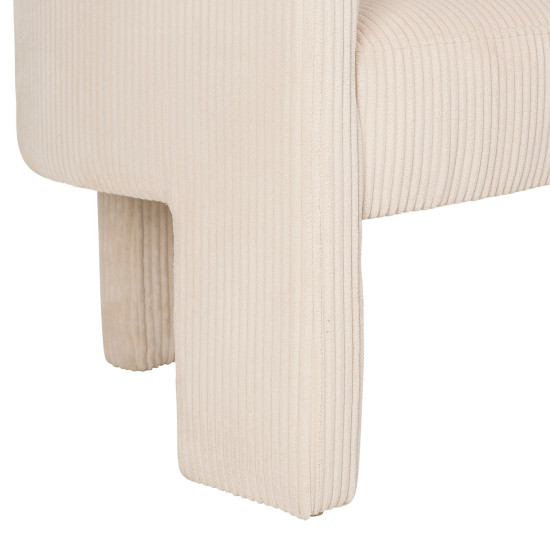 Fauteuil minimal ecru 66x62 h71 de Jardinerie Bordeaux Libourne Gironde dans Chaise, fauteuil et pouf
