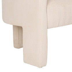 Fauteuil minimal ecru 66x62 h71 de Jardinerie Bordeaux Libourne Gironde dans Chaise, fauteuil et pouf