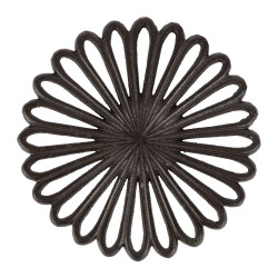 Dessous plat rhodonea brun d20 de Jardinerie Bordeaux Libourne Gironde dans Plat, plateau et dessous de plat