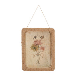 Cadre deco fleurs rose 33.5x43.5cm de Jardinerie Bordeaux Libourne Gironde dans Peintures - Cadres -Toiles - Tableaux