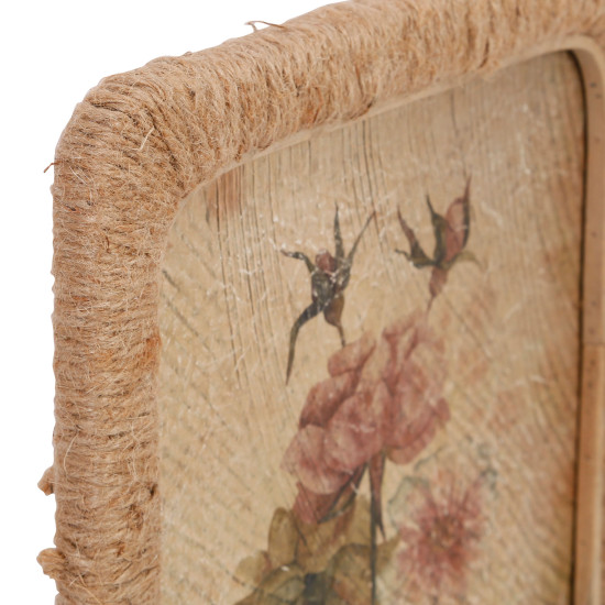 Cadre deco fleurs rose 33.5x43.5cm de Jardinerie Bordeaux Libourne Gironde dans Peintures - Cadres -Toiles - Tableaux