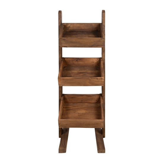 Etagere campagne naturel 43x36xh100 de Jardinerie Bordeaux Libourne Gironde dans Chiffonniers - Commodes - étagères