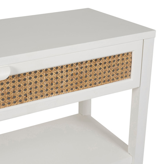 Console adela blanc 100x35 h80 de Jardinerie Bordeaux Libourne Gironde dans Chiffonniers - Commodes - étagères