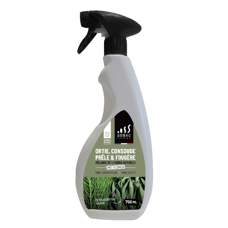 Mix 4 purins bacteriosol 750 ml de SOBAC - Bacteriosol - engrais bio dans Purins de plantes