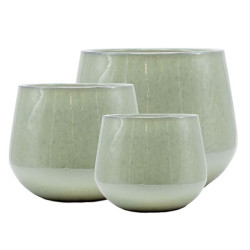 Pot 41x33cm ceramique emaille vert syene de Poterie d'Albi - Poterie de qualité à Bordeaux dans Les Poteries d'Albi