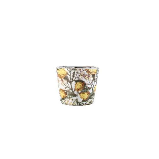 Cache-pot d20 h16cm ceramique jaune panama de Poterie d'Albi - Poterie de qualité à Bordeaux dans Cache-pot et pot déco