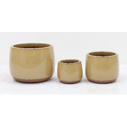 Pot d22 h17.5cm ceramique miel adana de Poterie d'Albi - Poterie de qualité à Bordeaux dans Les Poteries d'Albi
