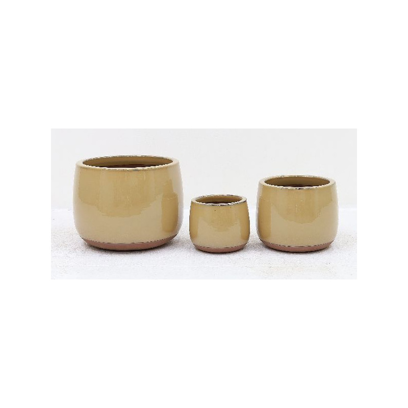 Pot d22 h17.5cm ceramique miel adana de Poterie d'Albi - Poterie de qualité à Bordeaux dans Les Poteries d'Albi