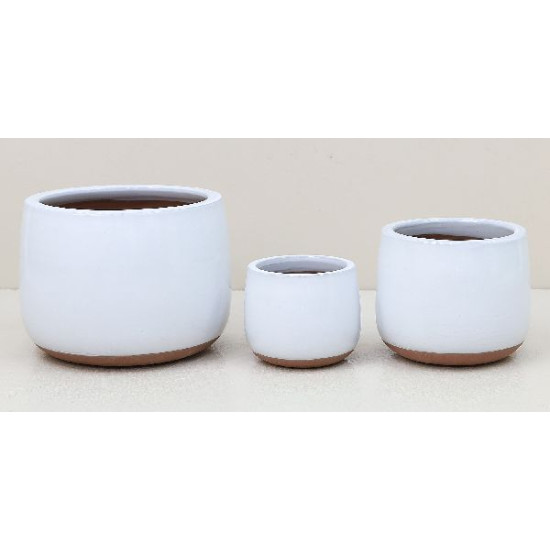 /Pot d30 h22.5cm ceramique blanc adana de Poterie d'Albi - Poterie de qualité à Bordeaux dans Produits désactivés