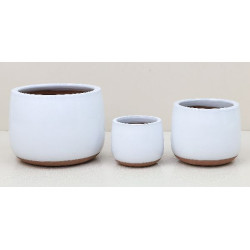 /Pot d30 h22.5cm ceramique blanc adana de Poterie d'Albi - Poterie de qualité à Bordeaux dans Produits désactivés