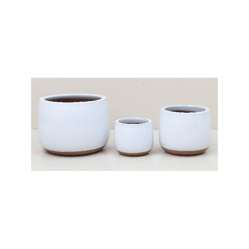 /Pot d30 h22.5cm ceramique blanc adana de Poterie d'Albi - Poterie de qualité à Bordeaux dans Produits désactivés