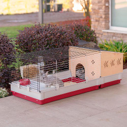 Cage lapin krolik 140 plus de Ferplast - cage pour oiseaux et rongeurs dans Cages pour rongeurs