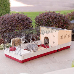 Cage lapin krolik 140 plus de Ferplast - cage pour oiseaux et rongeurs dans Cages pour rongeurs