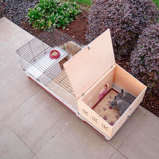 Cage lapin krolik 140 plus de Ferplast - cage pour oiseaux et rongeurs dans Cages pour rongeurs