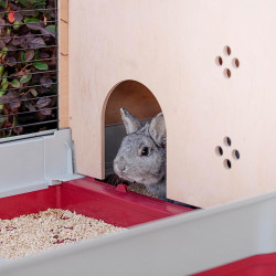 Cage lapin krolik 140 plus de Ferplast - cage pour oiseaux et rongeurs dans Cages pour rongeurs