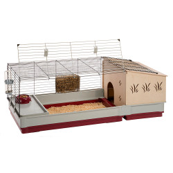 Cage lapin krolik 140 plus de Ferplast - cage pour oiseaux et rongeurs dans Cages pour rongeurs