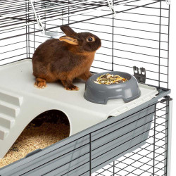 Cage rabbit 100 double de Ferplast - cage pour oiseaux et rongeurs dans Cages pour rongeurs