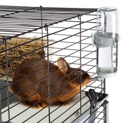 Cage rabbit 100 double de Ferplast - cage pour oiseaux et rongeurs dans Cages pour rongeurs
