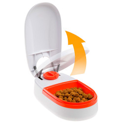 Distributeur de nourriture ouverture automatique de Ferplast - cage pour oiseaux et rongeurs dans Gamelles, distributeurs et ...