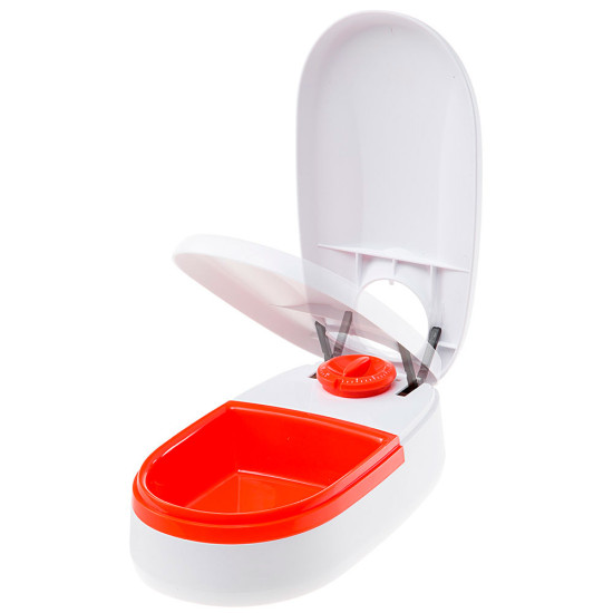 Distributeur de nourriture ouverture automatique de Ferplast - cage pour oiseaux et rongeurs dans Gamelles, distributeurs et ...