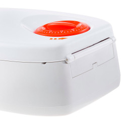 Distributeur de nourriture ouverture automatique de Ferplast - cage pour oiseaux et rongeurs dans Gamelles, distributeurs et ...