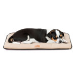 Jolly 65 microfleece beige tapis plat de Ferplast - cage pour oiseaux et rongeurs dans Paniere et coussin pour chiens