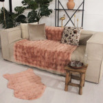 Plaid bubble 130x170 poudre de Jardinerie Bordeaux Libourne Gironde dans Coussins et couverture