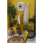 Tablier japonais lino 170 natural de Jardinerie Bordeaux Libourne Gironde dans 🎁 Idées cadeaux