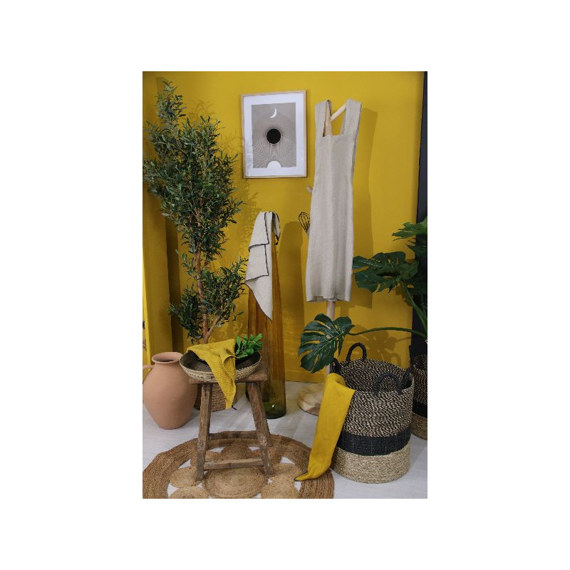Tablier japonais lino 170 natural de Jardinerie Bordeaux Libourne Gironde dans 🎁 Idées cadeaux