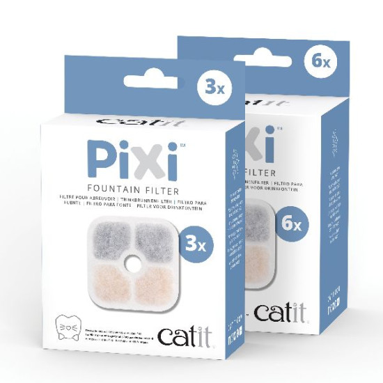 Filtre pour fontaine pour chat pixi - 3 pièces de Laroy - aliments et d'accessoires pour animaux de compagnie dans Gamelles, ...