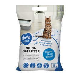 Litière premium silica 16l de Laroy - aliments et d'accessoires pour animaux de compagnie dans Litiere pour chats