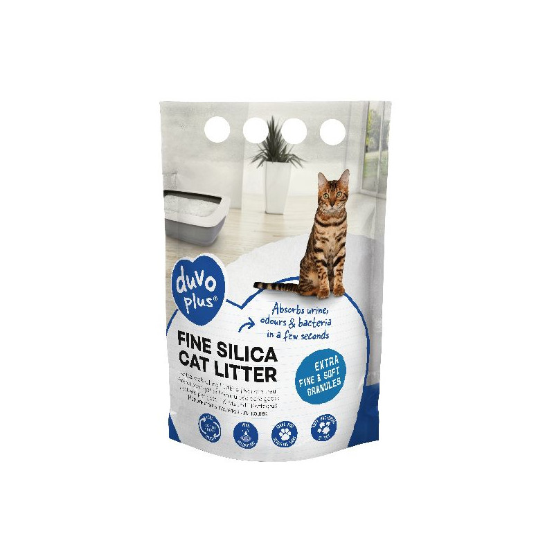 Premium silica fine litière 0.5-1.5mm 5l 2kg de Laroy - aliments et d'accessoires pour animaux de compagnie dans Litiere pour...