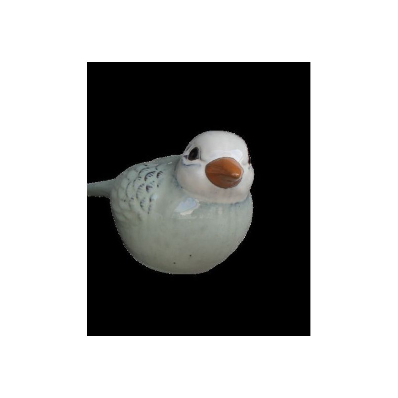 Oiseau 36x18x20cm ceramique vert zaza de Poterie d'Albi - Poterie de qualité à Bordeaux dans Statue pour le jardin