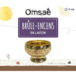 Brûle-encens en Laiton de Herboristerie et Esotérisme à Libourne dans Encens et accessoires