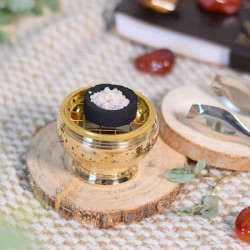 Brûle-encens en Laiton de Herboristerie et Esotérisme à Libourne dans Encens et accessoires