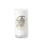 /Bougie en Cire végétale Blanche Mandala de Herboristerie et Esotérisme à Libourne dans 💎 Bijoux et accessoires ésotériques