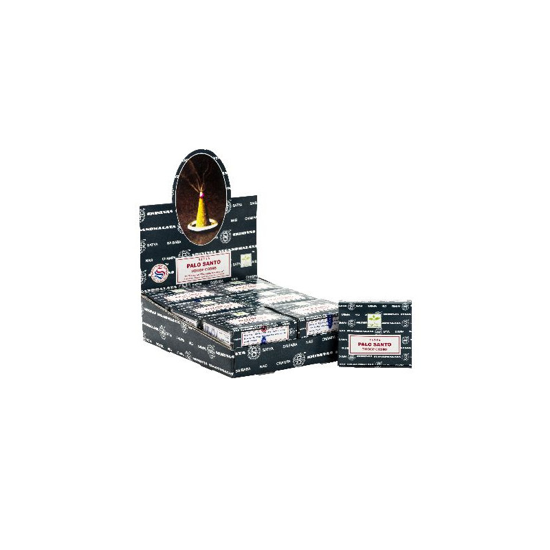 Encens Cône Satya - Palo Santo de Herboristerie et Esotérisme à Libourne dans Encens et accessoires