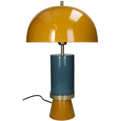 Lampe de table iron jaune 30x30x50cm de Jardinerie Bordeaux Libourne Gironde dans Eclairages - Luminaires - Lampes